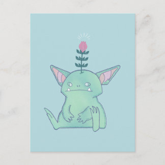 Gerald de Goblin | Schattig Chagrijnig Fantasie We Briefkaart