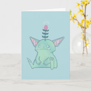 Gerald de Goblin Schattig Chagrijnig Fantasie We Kaart