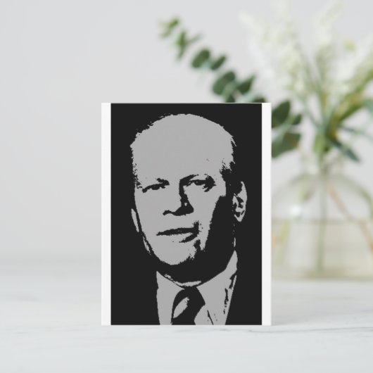 Gerald Ford Briefkaart (Staand voorkant)