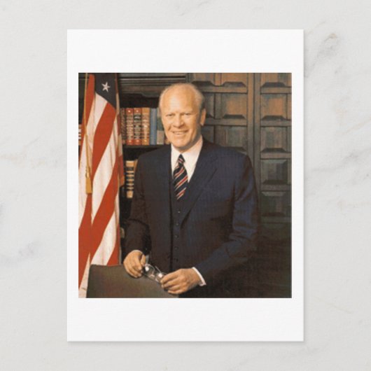 Gerald Ford Briefkaart (Voorkant)