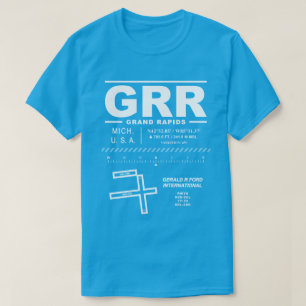 Gerald R. Ford International Airport GRR T-shirt