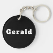Gerald Sleutelhanger (Achterkant)