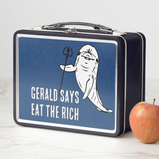 Gerald zegt Eet de Rijken (In situ)