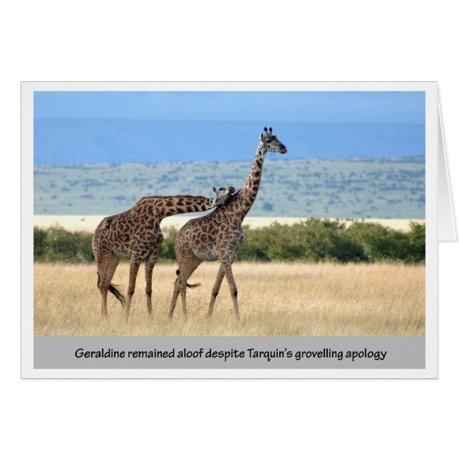 Geraldine est restée à l'écart (Devant horizontal)