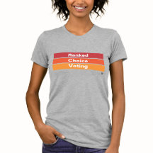 Gerangschikte stemmen 3 strepen T-Shirt