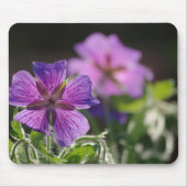 Geranium Bloem Mousepad Muismat (Voorkant)