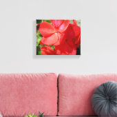 Geranium Canvas Afdruk (Insitu (Woonkamer))