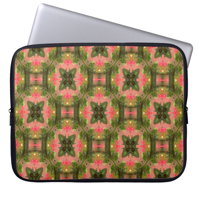 Geranium Delights Laptop Sleeve (Voorkant)