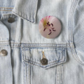Geranium Detail Button (In situ)