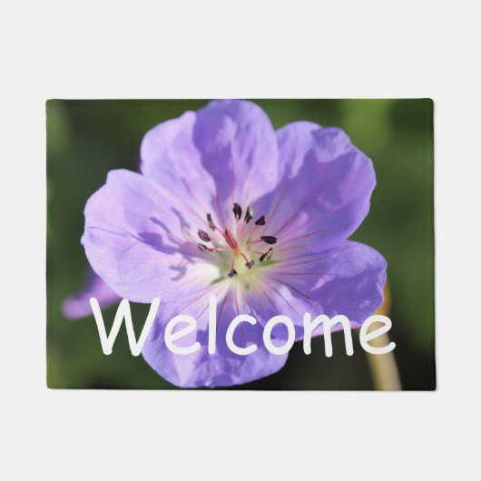 Geranium-deuropening Deurmat (Voorkant)
