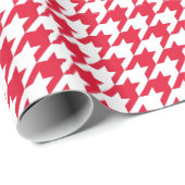 Geranium Elegant Houndstooth in Emporiomoffa Cadeaupapier (Rol Hoek)