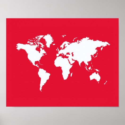 Geranium Elegant World Poster (Voorkant)