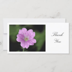 Geranium Endressii - Hartelijk dank Bedankkaart