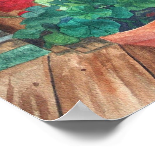 Geranium Fine Art Print (Hoek)