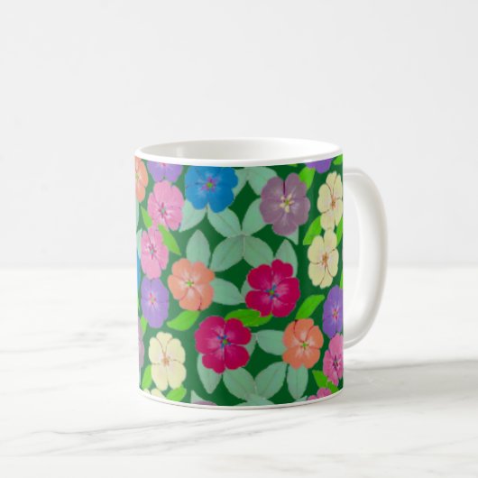 Géranium Flower Coffee Mug (Devant droit)