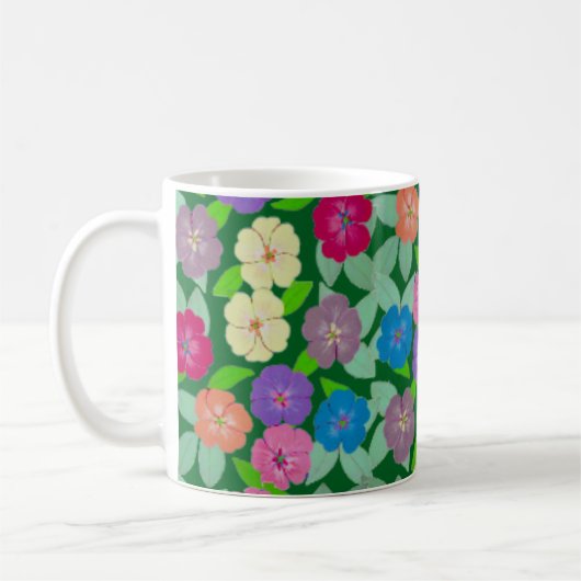 Géranium Flower Coffee Mug (Gauche)