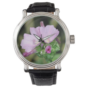 Geranium Flowers Horloge