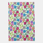 Geranium Flowers Keukendoek Theedoek (Verticaal)