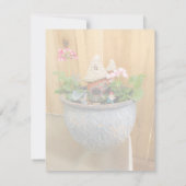 Geranium Gnome 03 Bedankkaart (Achterkant)