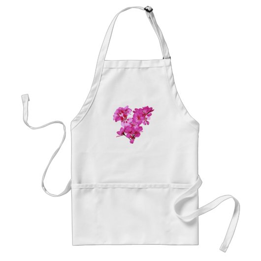 Geranium Hart Standaard Schort (Voorkant)