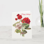 Geranium Kaart (Voorkant)