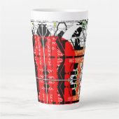 Geranium Lake Properties Properties Asemic Latte Mok (Voorkant)