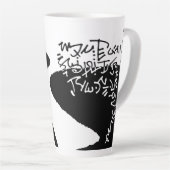 Geranium Lake Properties Properties Asemic Latte Mok (Rechterhoek)