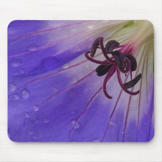 Geranium Mousepad Muismat (Voorkant)