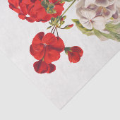 Geranium, ontkoppeling tissuepapier (Detail)