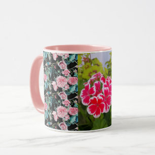 Geranium Pelargonium Fleur Floral Photo Mug