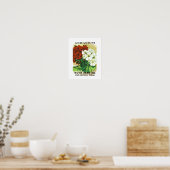 Geranium Seed Packet Label Poster (Keuken)