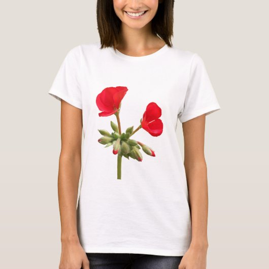 Geranium Tee Shirt (Voorkant)