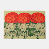 Geranium Trio - vettige flordoormat Deurmat (Voorkant)
