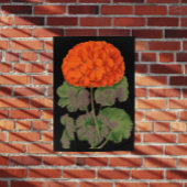 Geranium - vet floraal Poster