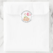 Geranium zeep label (Tas)