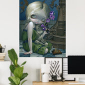 Geraniums ART PRINT magisch realisme pop surrealis (Thuiskantoor)