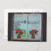 Geraniums Briefkaart (Voorkant / Achterkant)