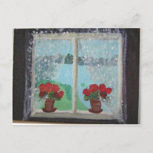 Geraniums Briefkaart
