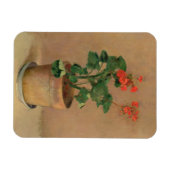 Geraniums in a Pot, c.1905 (olie op canvas) Magneet (Horizontaal)