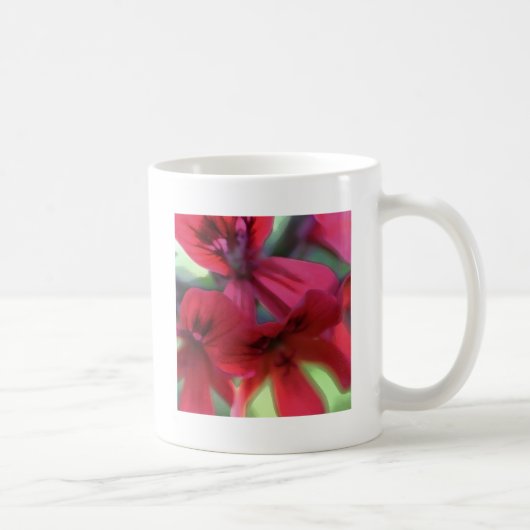 Geraniums Koffiemok (Rechts)