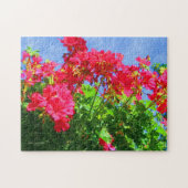 "Geraniums" puzzel (Horizontaal)