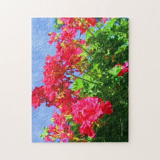 "Geraniums" puzzel (Verticaal)