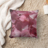 géraniums roses : oreiller rose clair presque uni (Couverture)