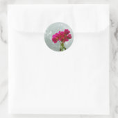 Geraniums roses Stickers Floral (Sac)