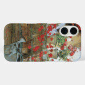 Geraniums van Childe Hassam,  impressionisme Case-Mate iPhone Case (Achterkant (horizontaal))