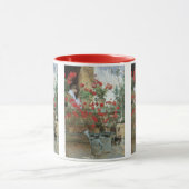 Geraniums van Childe Hassam,  impressionisme Mok (Midden)