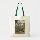 Geraniums van Childe Hassam, impressionisme Tote Bag (Voorkant)