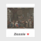 Gerard Hoet - De dood van Cleopatra Sticker (Vel)