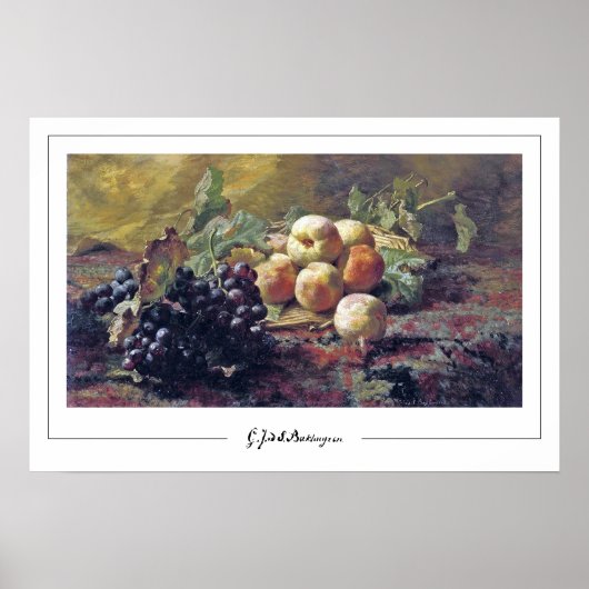 Gerardina van de Sande Bakhuyzen Poster d'art Zedi (Devant)