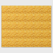 Geraspte Cheddar: Cheese Top Uitzicht Cadeaupapier (Vlak)